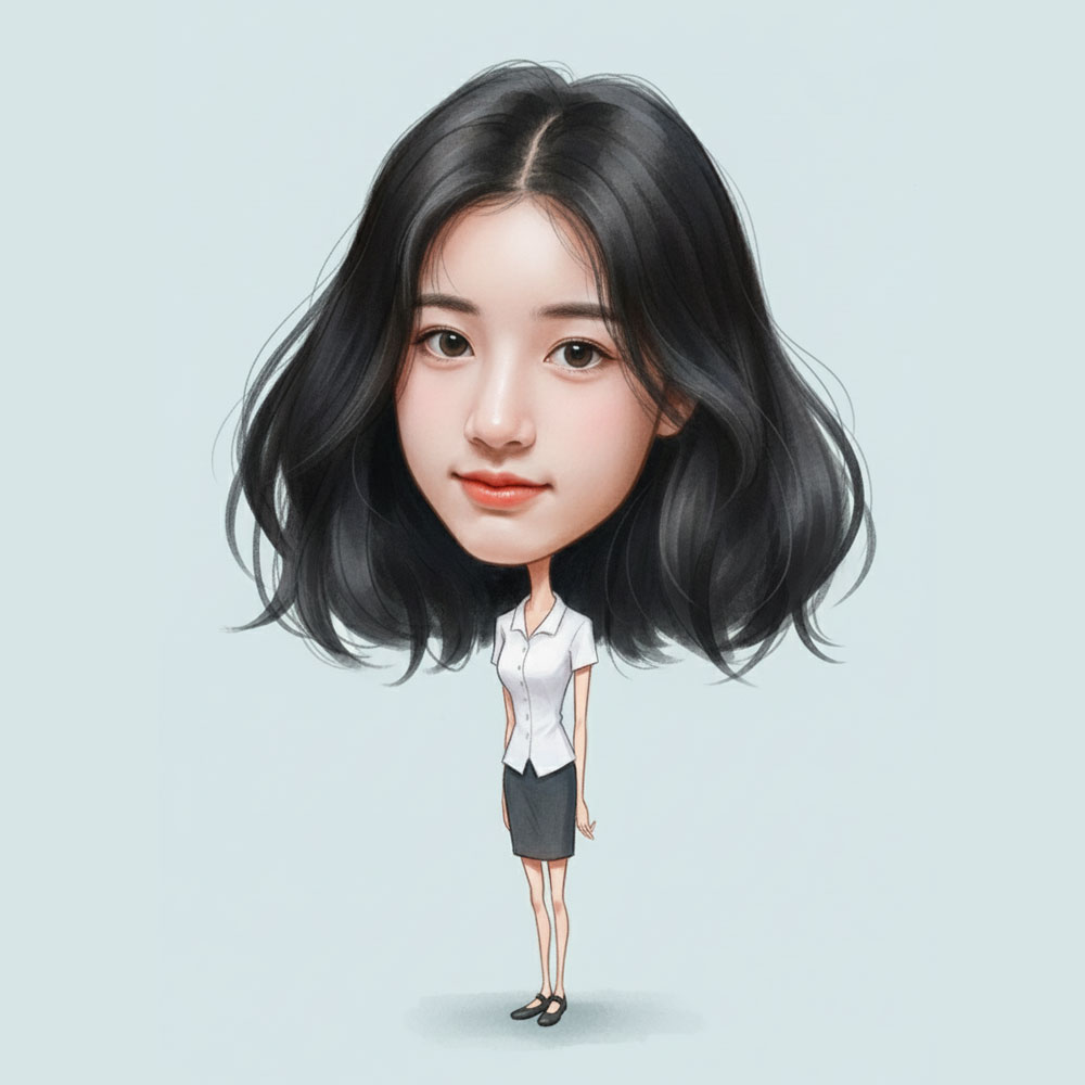 캐리커쳐 초상화 일러스트 수채화 인물화 그림 부모님 결혼기념일 퇴임 선물 액자 제작