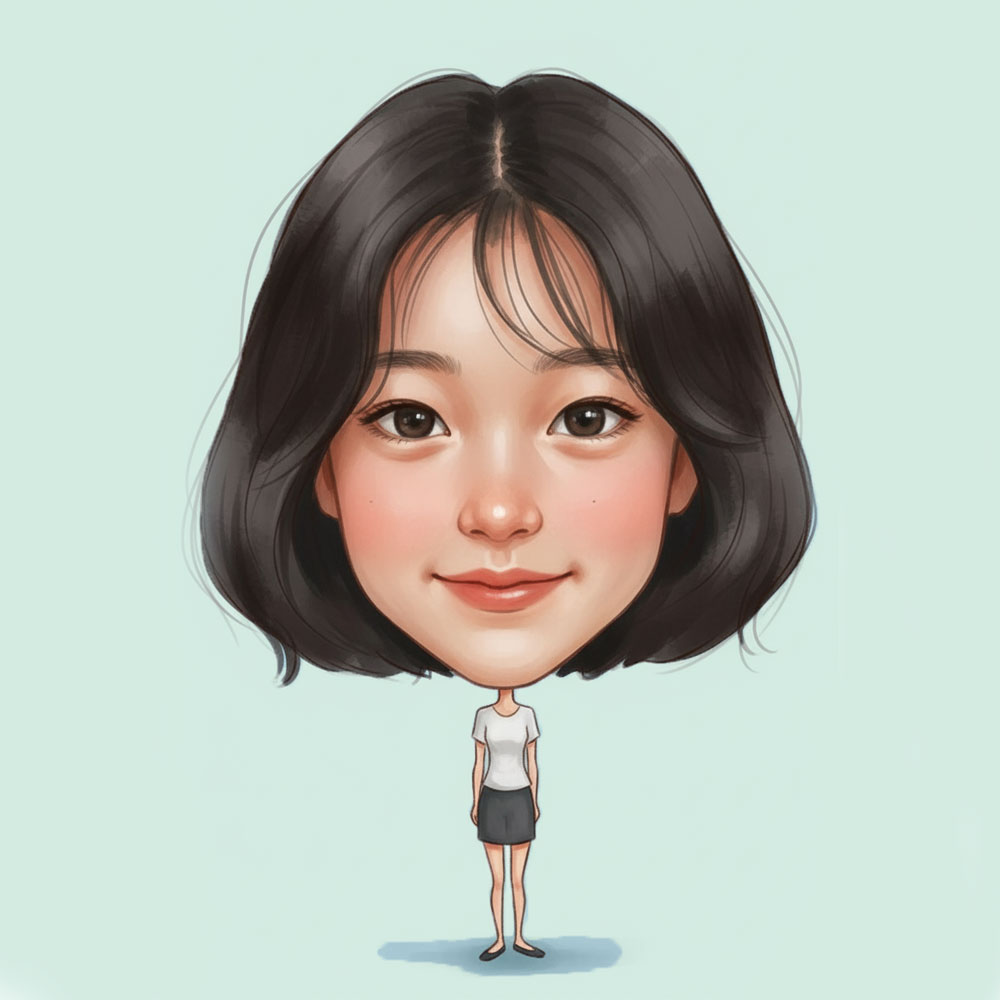 캐리커쳐 초상화 일러스트 수채화 인물화 그림 부모님 결혼기념일 퇴임 선물 액자 제작