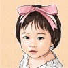 팝아트 초상화 커플 기념일 부모님 생일 결혼 선물 집들이 그림 주문제작 - 일러스트(Illustrations) 스타일