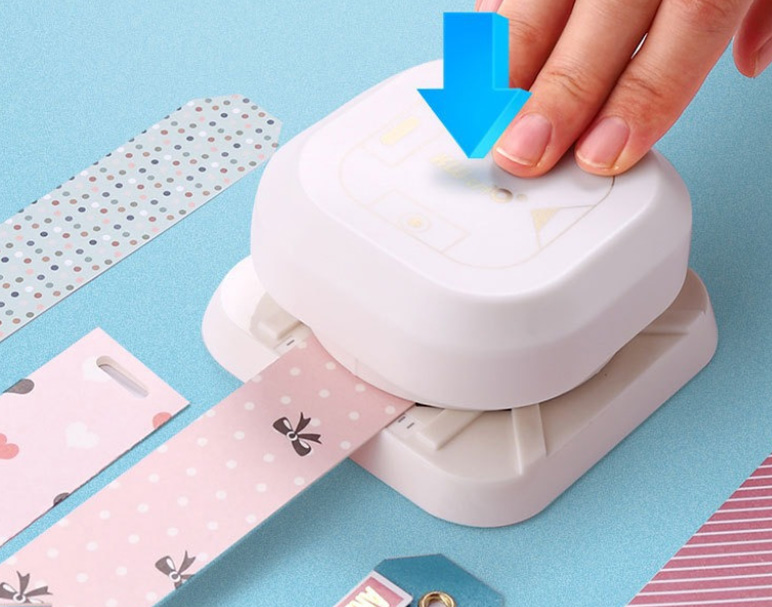 모서리 펀치 코너 커터기 모서리 커팅기 4in1 태그 펀치 코너 커터기