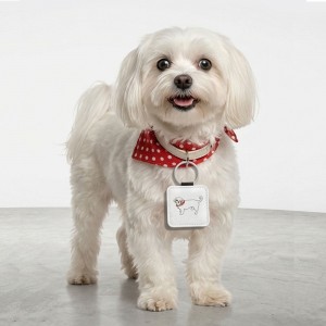 아트피아 강아지 고양이 목걸이 반려동물 이름표 인식표 네임택 명찰 PU 인조가죽 주문제작
