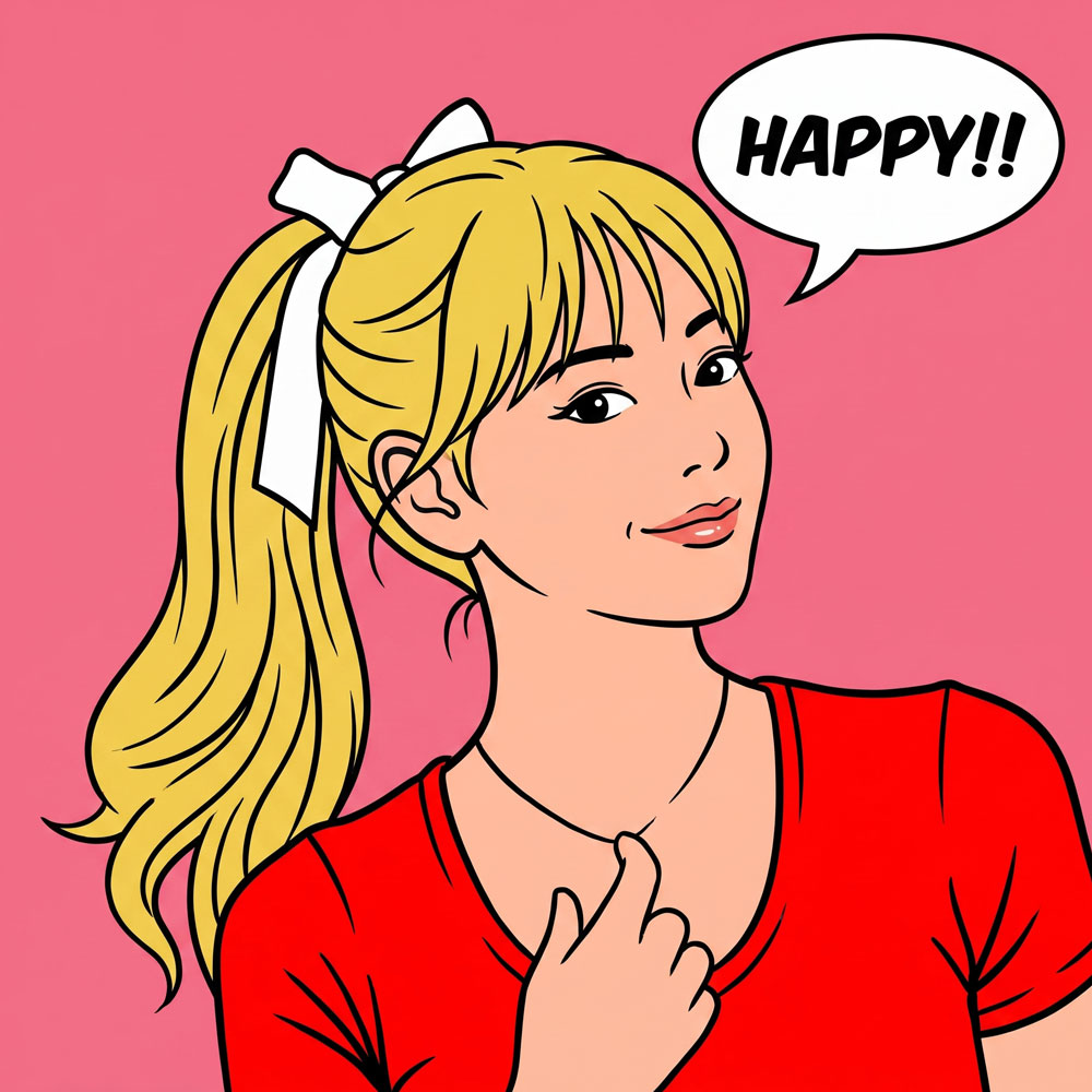 팝아트 초상화 커플 기념일 부모님 생일 결혼 선물 집들이 그림 주문제작 - 코믹북(Comic Book) 스타일